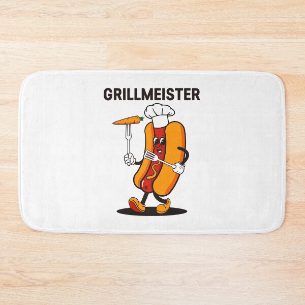 Item preview, Grillmeister Hot Dog Mascot designed and sold by PILANTROP.
