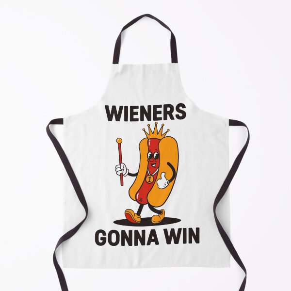 Item preview, Wieners Gonna Win Hot Dog Mascot designed and sold by PILANTROP.