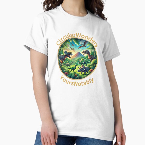 Item preview, CircularWonders:  Dinosaur Scene designed and sold by yoursnotably.