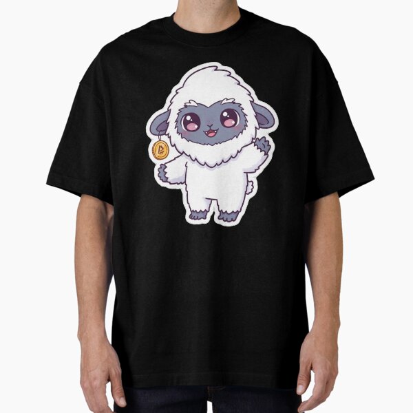 Item preview, Cute Chibi Yeti With Gold Coin designed and sold by awalkoutsidetheuniverse.