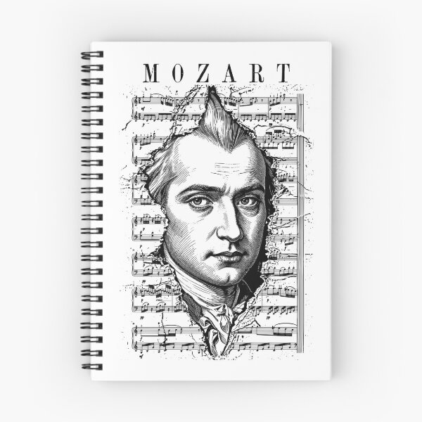 Item preview, Wolfgang Amadeus Mozart Classical Sheet Music Notes Vintage designed and sold by GrandeDuc.