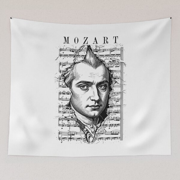 Item preview, Wolfgang Amadeus Mozart Classical Sheet Music Notes Vintage designed and sold by GrandeDuc.