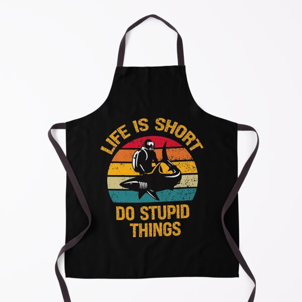 Item preview, Life Is Short Do Stupid Things Diving designed and sold by vaxiek.