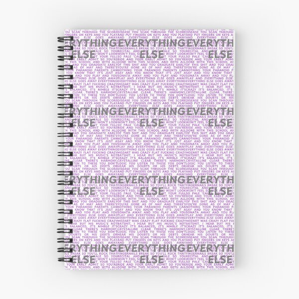 Item preview, Next to Normal lyrics  designed and sold by broadwaygirl142.