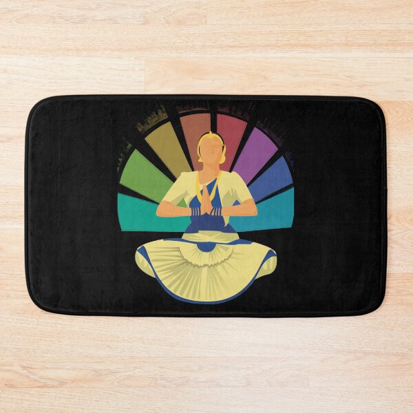 Item preview, Bharatanatyam dance , meditation pose designed and sold by isis-of-kemet.