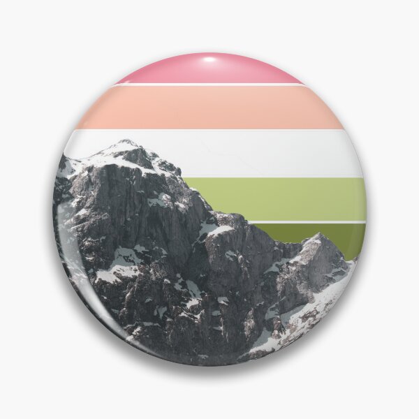Item preview, Alpine Mountain Peak Retro Sunset designed and sold by Gezzoto's Brewery.