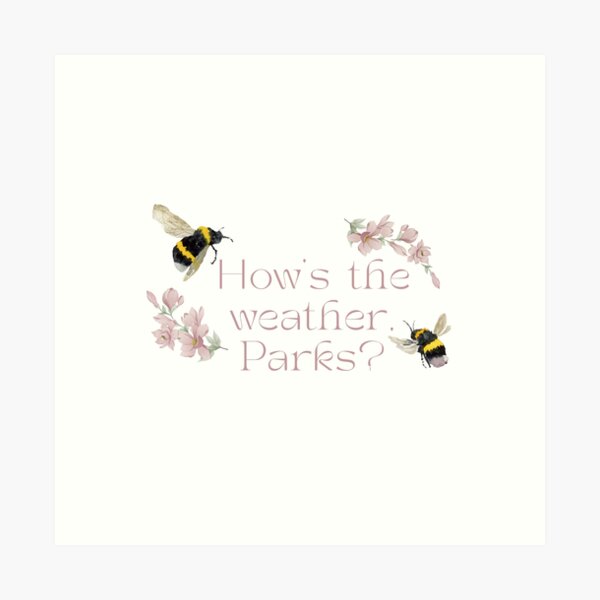Item preview, How's The Weather, Parks? Magnolia Parks designed and sold by Julianna Reyes Designs.