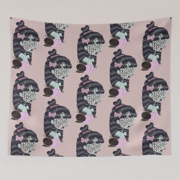 Item preview, Pastel Goth creature illustration  designed and sold by TheRavensQuill.