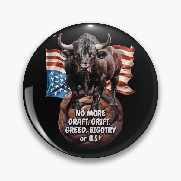 Item preview, Graft, Grift, Greed B.S. designed and sold by Karen Wood.