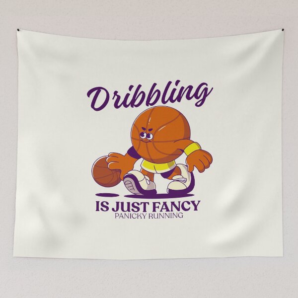 Item preview, Dribbling is just fancy panicky running designed and sold by Peerless-Prime.