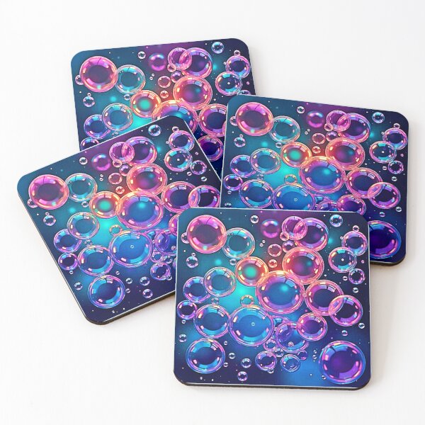 Item preview, Purple Pink Bubble Magic designed and sold by Health And Fitness Posts e-Store.