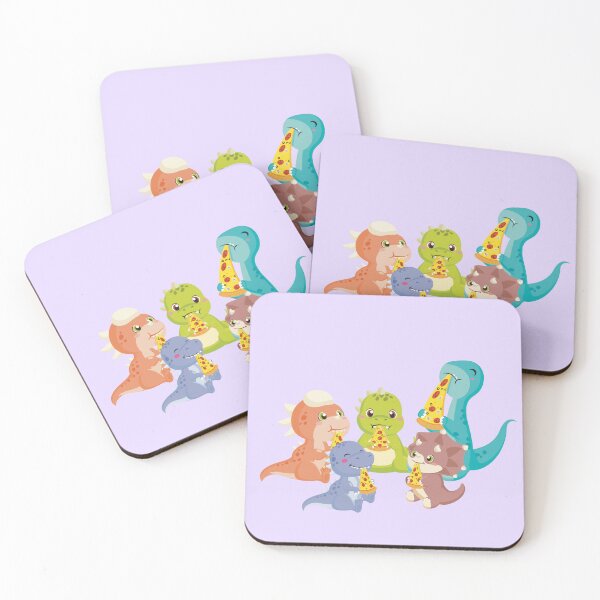 Item preview, Baby Dinosaur Pizza Party! designed and sold by MayRahTee.