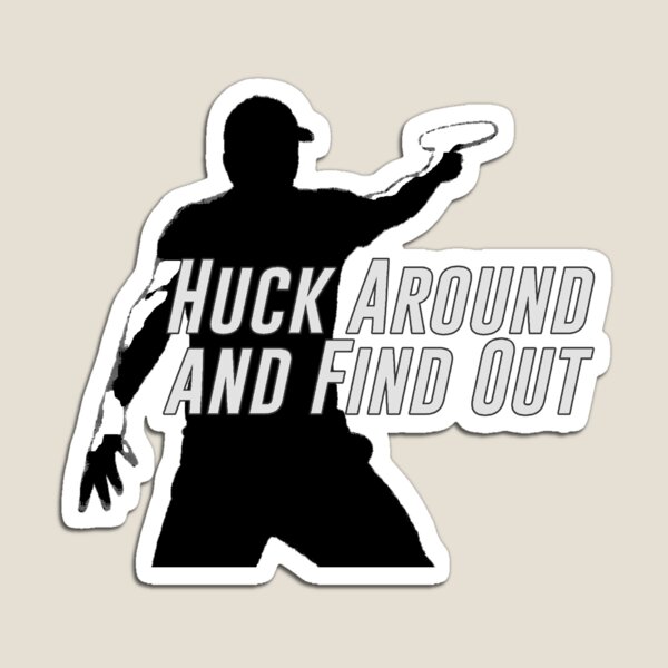 Item preview, Huck around and find out designed and sold by NoticePrint.