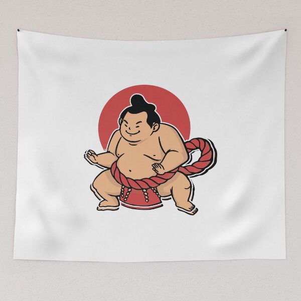 Item preview, Sumo cartoon art designed and sold by Desikhanna123.