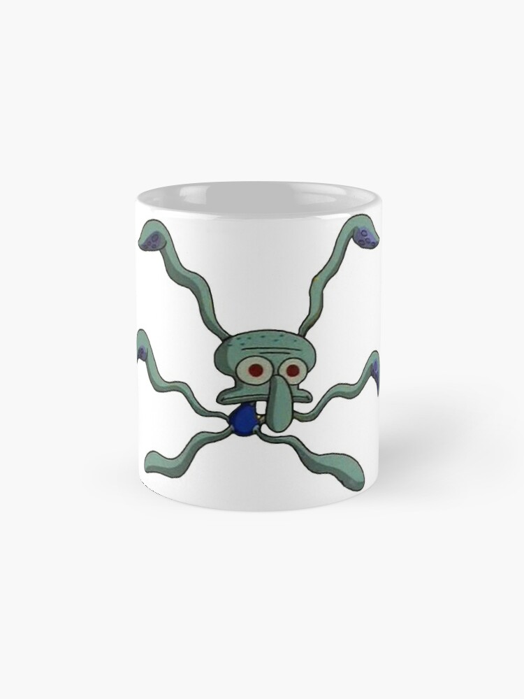 T Pose Squidward Mug By Jakeebler Redbubble