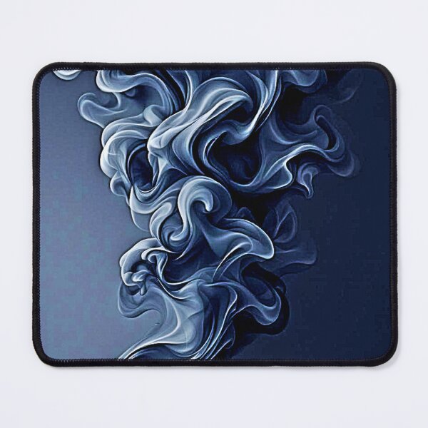 Item preview, Emotional Blue Smoke Art designed and sold by Health And Fitness Posts e-Store.