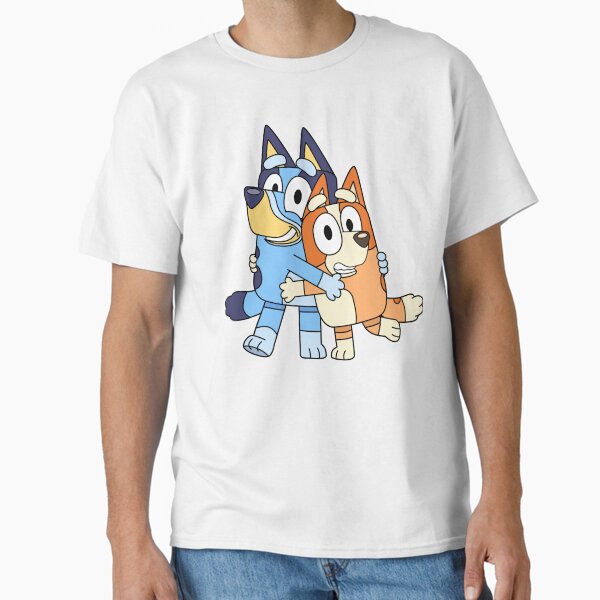 Item preview, Bluey and bingo Hugging designed and sold by Bubbly Beach Babe.