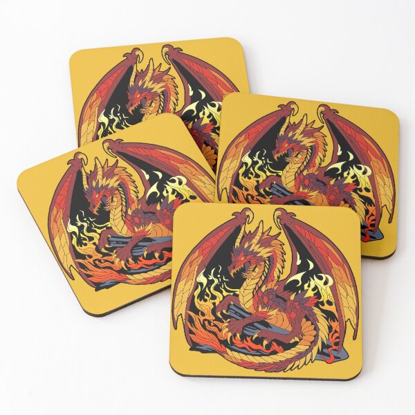 Item preview, Elemythical Fire Dragon designed and sold by OhhSeeDeeWorks.