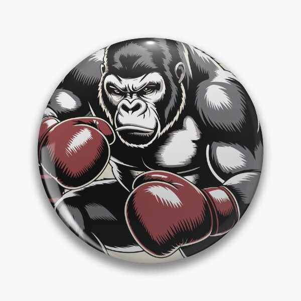 Item preview, The King of the Ring – Boxing Gorilla designed and sold by Pawtastic World.
