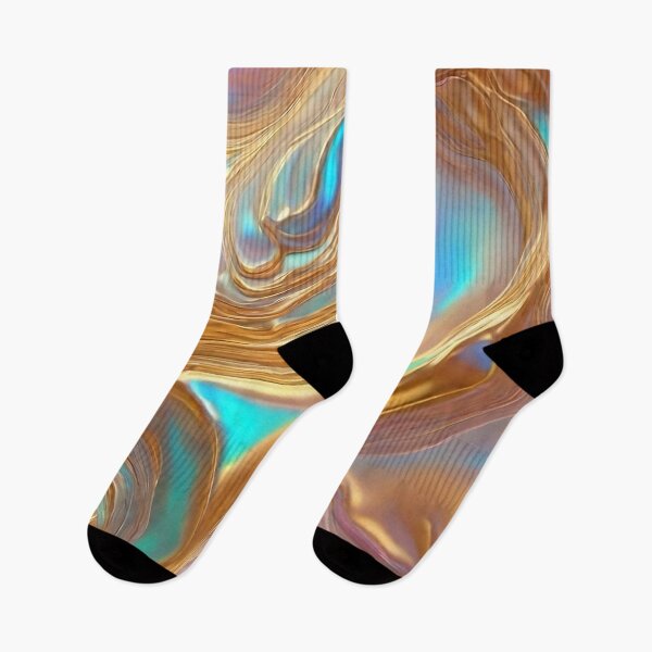 Item preview, Opal Holographic Gold Stone Modern Collection designed and sold by TrendyDesigne412.