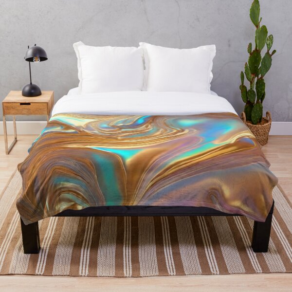 Item preview, Opal Holographic Gold Stone Modern Collection designed and sold by TrendyDesigne412.