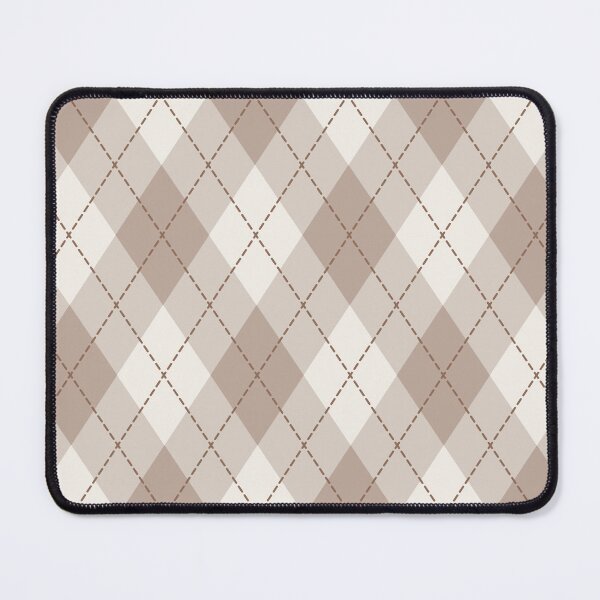 Item preview, Light beige argyle pattern designed and sold by caladayart.