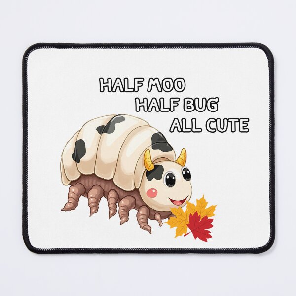 Item preview, Dairy cow isopod with maple leaf. designed and sold by LOVE ART DESIGNS .