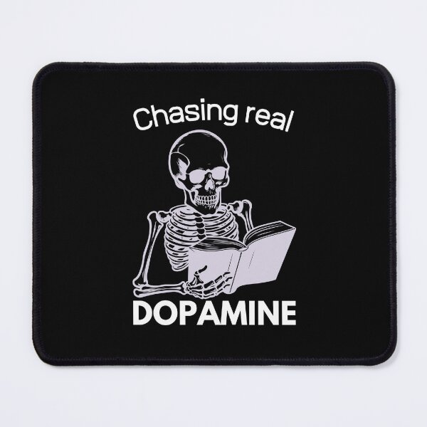 Item preview, Chasing REAL Dopamine Skeleton Aesthetic Classic Design designed and sold by OldSkullDesigns.