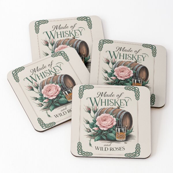 Item preview, Made of Whiskey and Wild Roses Design designed and sold by CELTIC-DESIGNS.