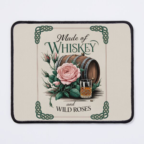 Item preview, Made of Whiskey and Wild Roses Design designed and sold by CELTIC-DESIGNS.