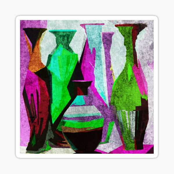 Item preview, Abstract vases designed and sold by kinpirks.