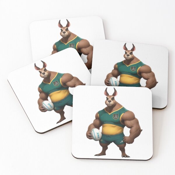 Item preview, Australian Rugby Mascot designed and sold by RAA-Logo-Image.