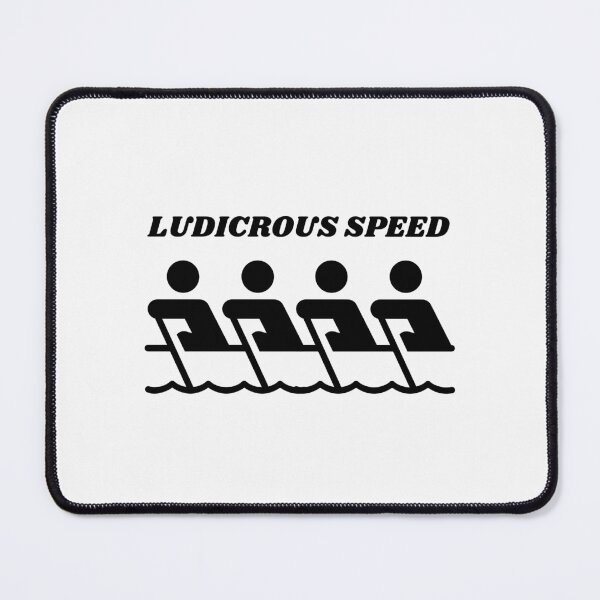 Item preview, Ludicrous Speed Funny Rowing designed and sold by StrokeOfGeniusR.