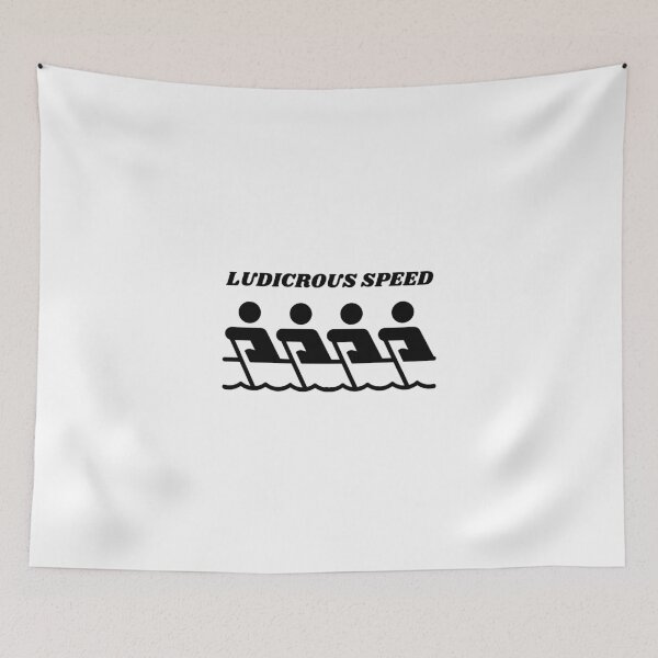 Item preview, Ludicrous Speed Funny Rowing designed and sold by StrokeOfGeniusR.