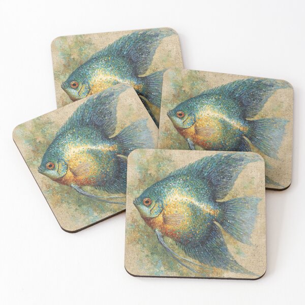 Item preview, Gilded Depths: A Fish's Dream designed and sold by bloorose.