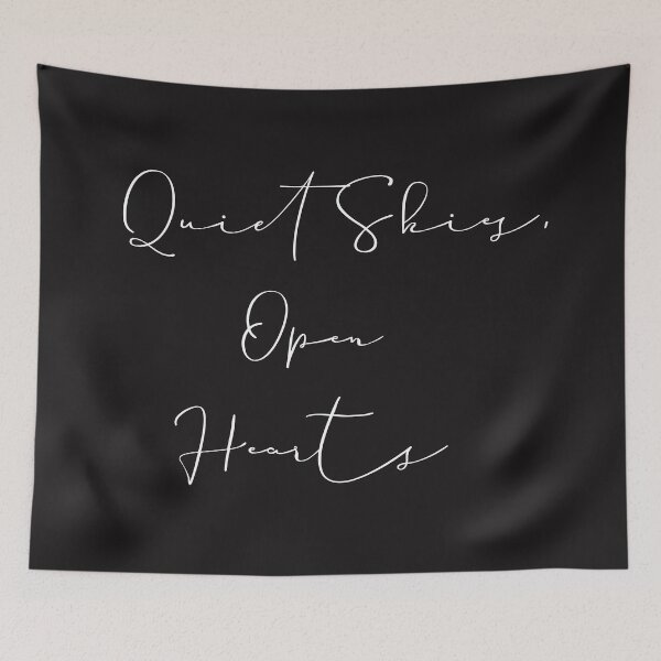 Item preview,  Quiet Skies, Open Hearts – Boho Peaceful Design designed and sold by Pamthedesigner.