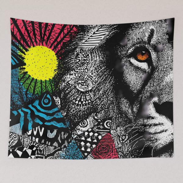 Item preview, Elemental Lion designed and sold by AutoPopStudio.