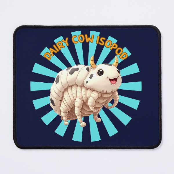 Item preview, A delightfully cute dairy cow isopod  designed and sold by LOVE ART DESIGNS .