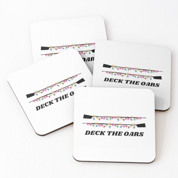 Item preview, Deck The Oars Funny Rowing designed and sold by StrokeOfGeniusR.