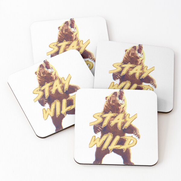 Item preview, Stay Wild Bear Roar designed and sold by NoticePrint.