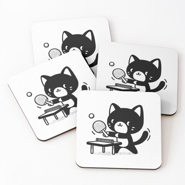 Item preview, Funny Cats Playing Tennis designed and sold by AddlPoolart.