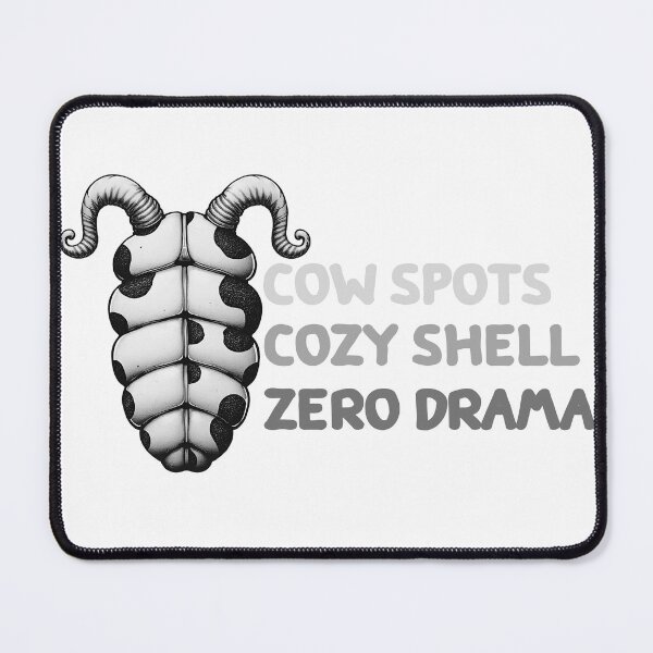 Item preview, A playful and charming Dairy Cow Isopod design. designed and sold by LOVE ART DESIGNS .
