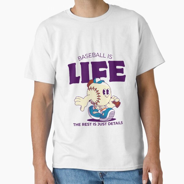 Item preview, Baseball is life, the reste is just details designed and sold by Peerless-Prime.