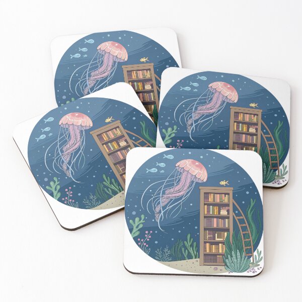 Item preview, Library in the deep  designed and sold by Lucky 777.
