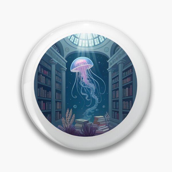 Item preview, Library in the deep  designed and sold by Lucky 777.