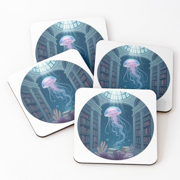 Item preview, Library in the deep  designed and sold by Lucky 777.