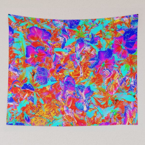 Item preview, Abstract Colorful Flipped Flowers 24 designed and sold by SXW Designs.