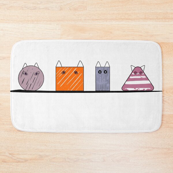 Item preview, Cats in colors designed and sold by my-wishlist.