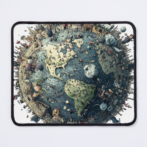 Item preview, Whimsical World Globe designed and sold by MelaDizayn.
