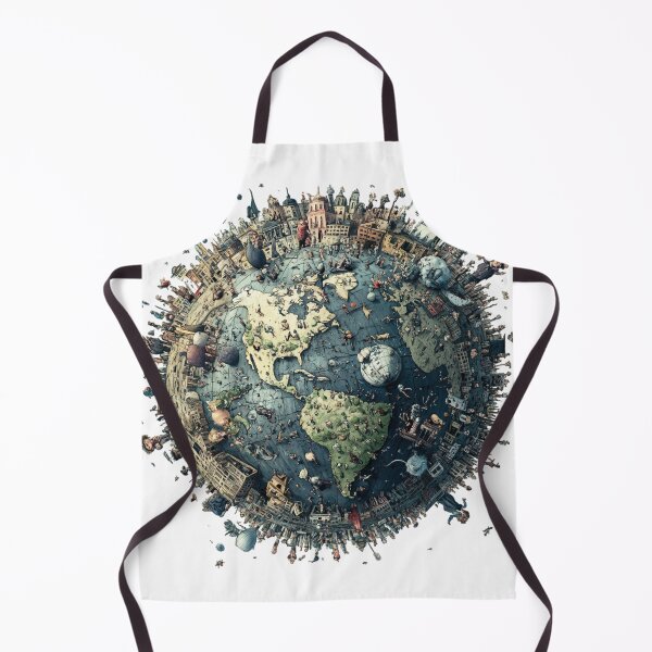 Item preview, Whimsical World Globe designed and sold by MelaDizayn.